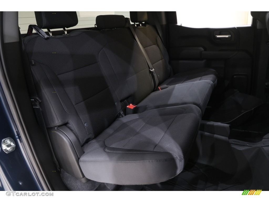 2020 Silverado 1500 Custom Crew Cab 4x4 - Northsky Blue Metallic / Jet Black photo #16