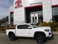 2021 Super White Toyota Tacoma TRD Off Road Double Cab 4x4  photo #2