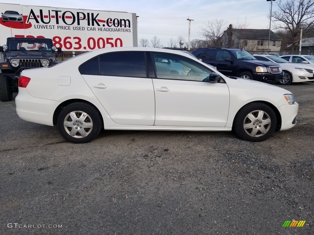 2013 Jetta S Sedan - Candy White / Titan Black photo #3