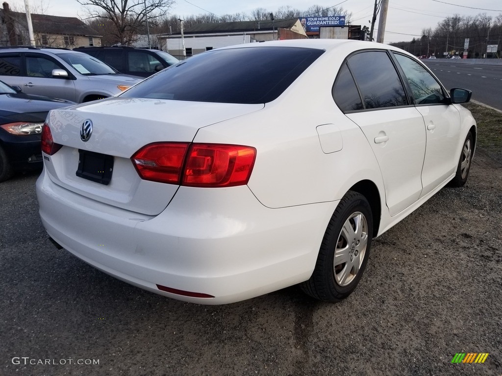 2013 Jetta S Sedan - Candy White / Titan Black photo #4