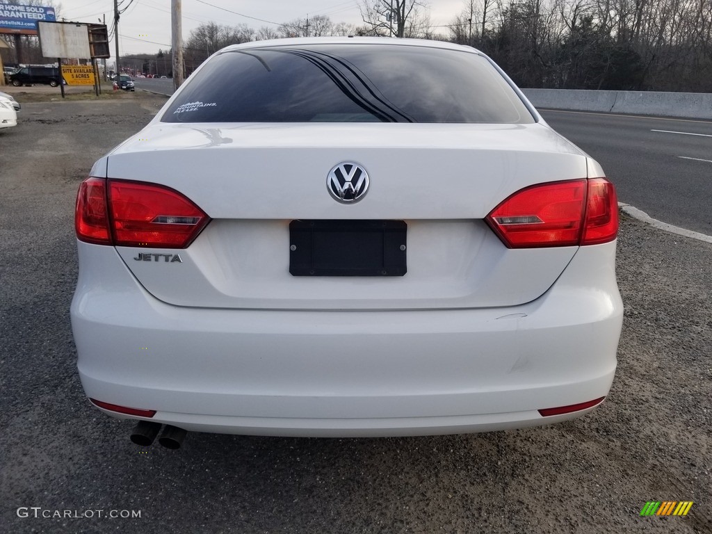 2013 Jetta S Sedan - Candy White / Titan Black photo #5