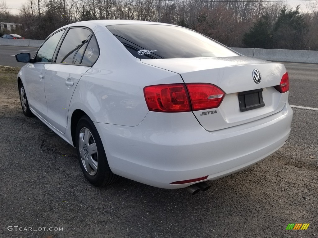 2013 Jetta S Sedan - Candy White / Titan Black photo #6