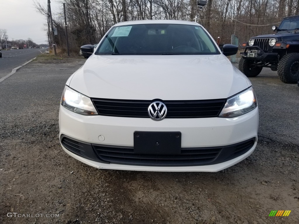 2013 Jetta S Sedan - Candy White / Titan Black photo #9