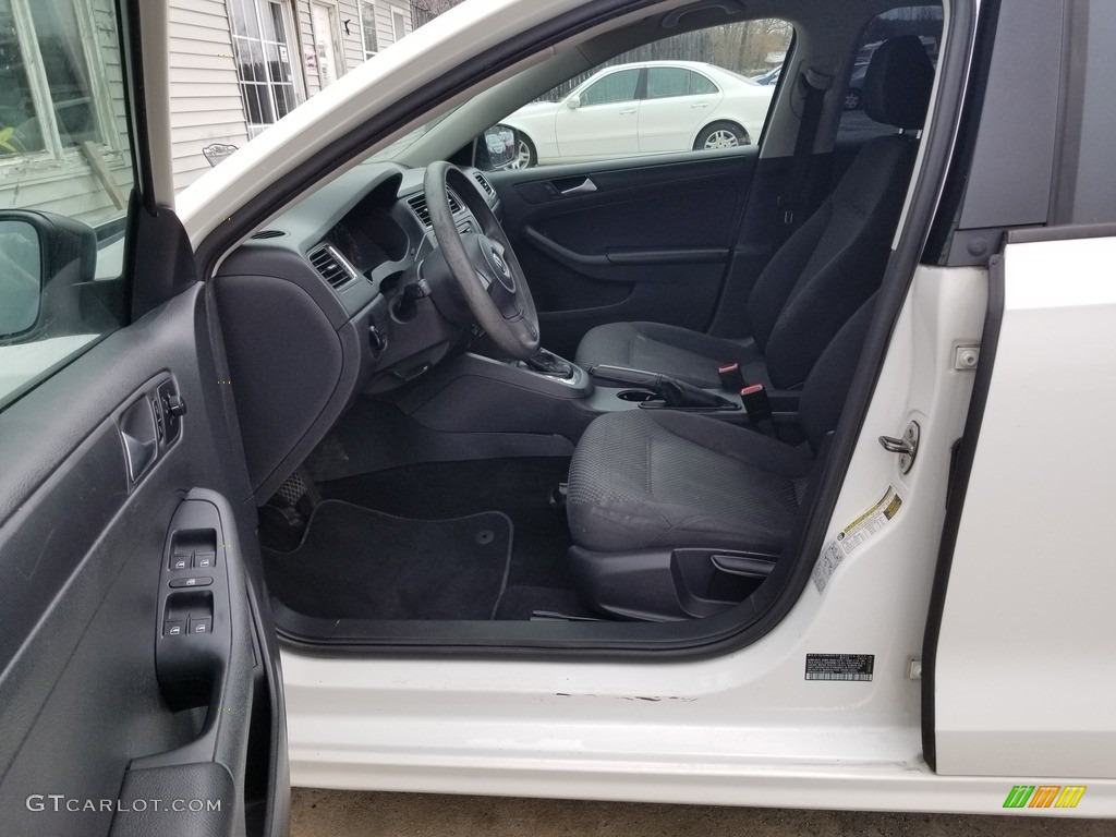 2013 Jetta S Sedan - Candy White / Titan Black photo #10