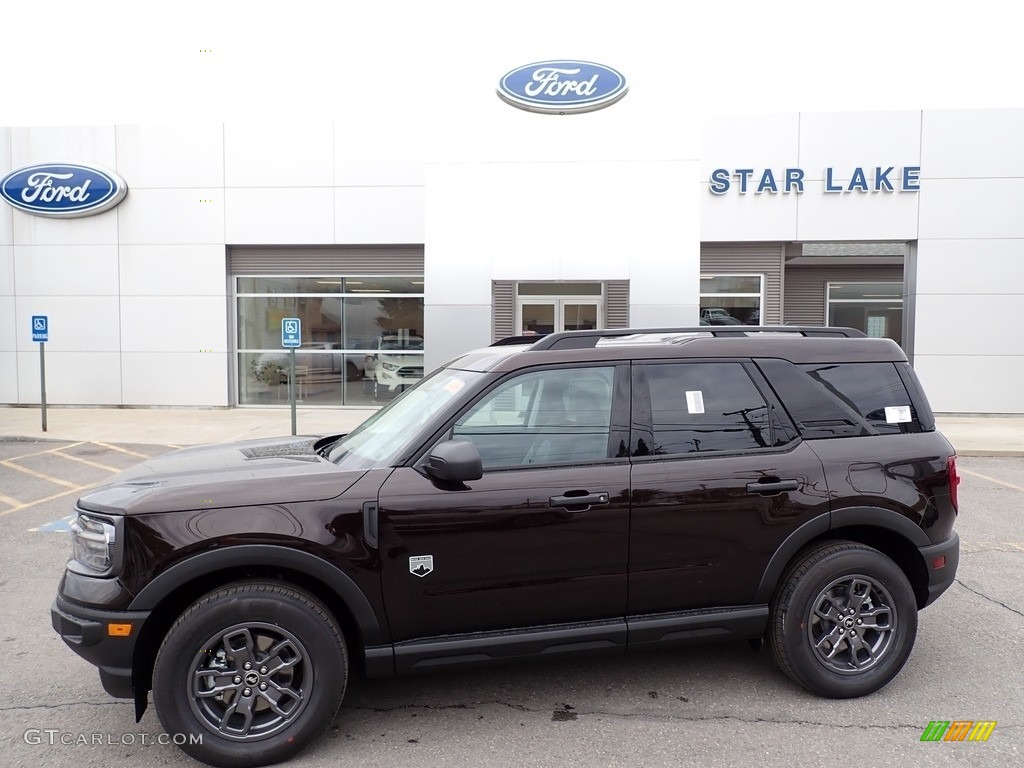 2021 Bronco Sport Big Bend 4x4 - Kodiak Brown Metallic / Medium Dark Slate photo #1