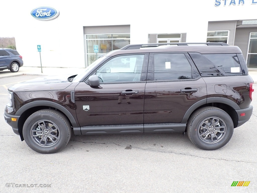 2021 Bronco Sport Big Bend 4x4 - Kodiak Brown Metallic / Medium Dark Slate photo #2