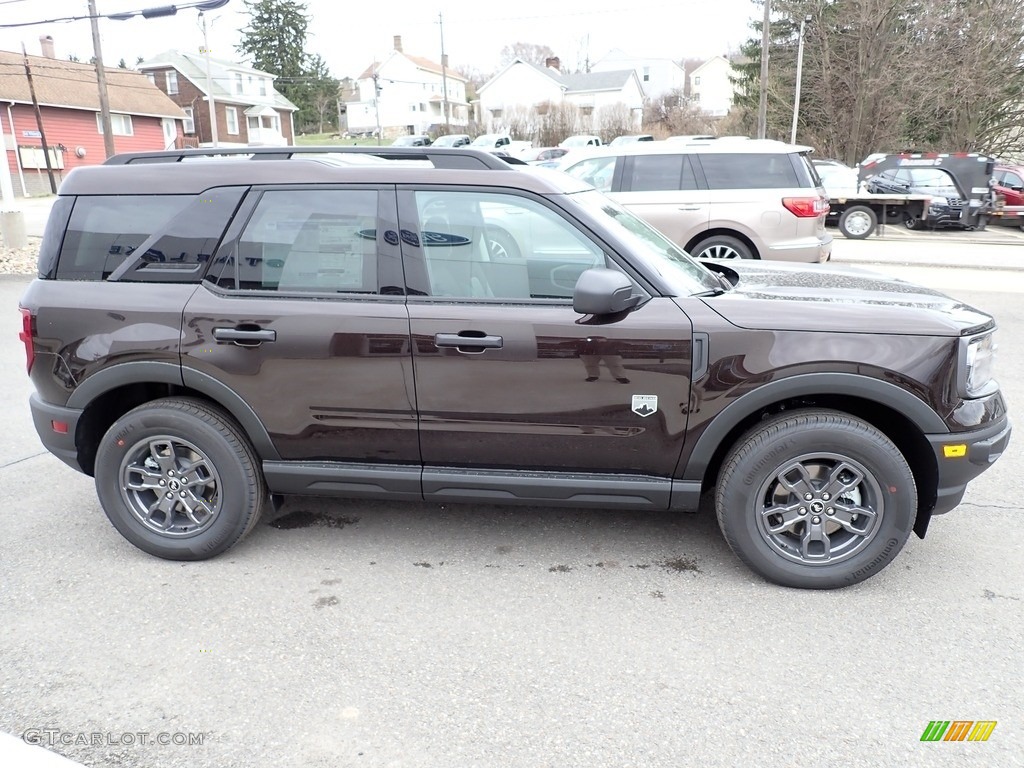 2021 Bronco Sport Big Bend 4x4 - Kodiak Brown Metallic / Medium Dark Slate photo #7