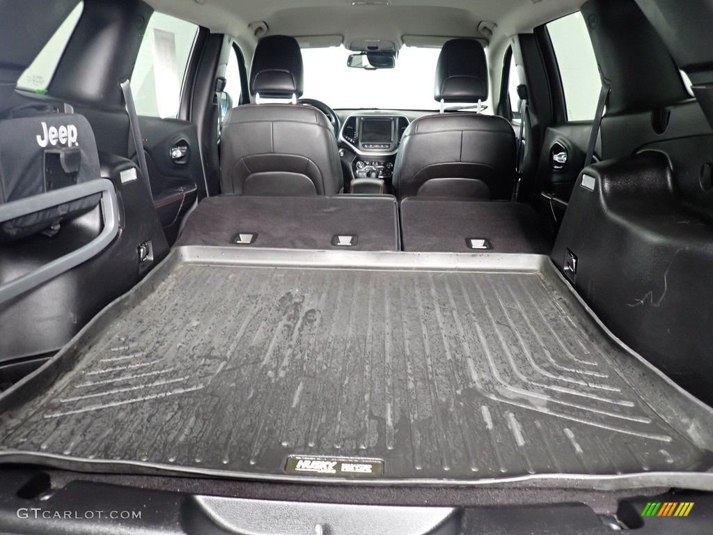 2015 Cherokee Trailhawk 4x4 - Brilliant Black Crystal Pearl / Trailhawk Black photo #17