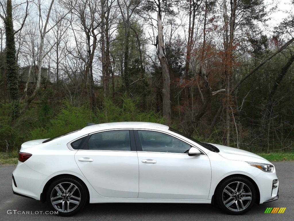 Snow White Pearl 2019 Kia Forte EX Exterior Photo #141477842