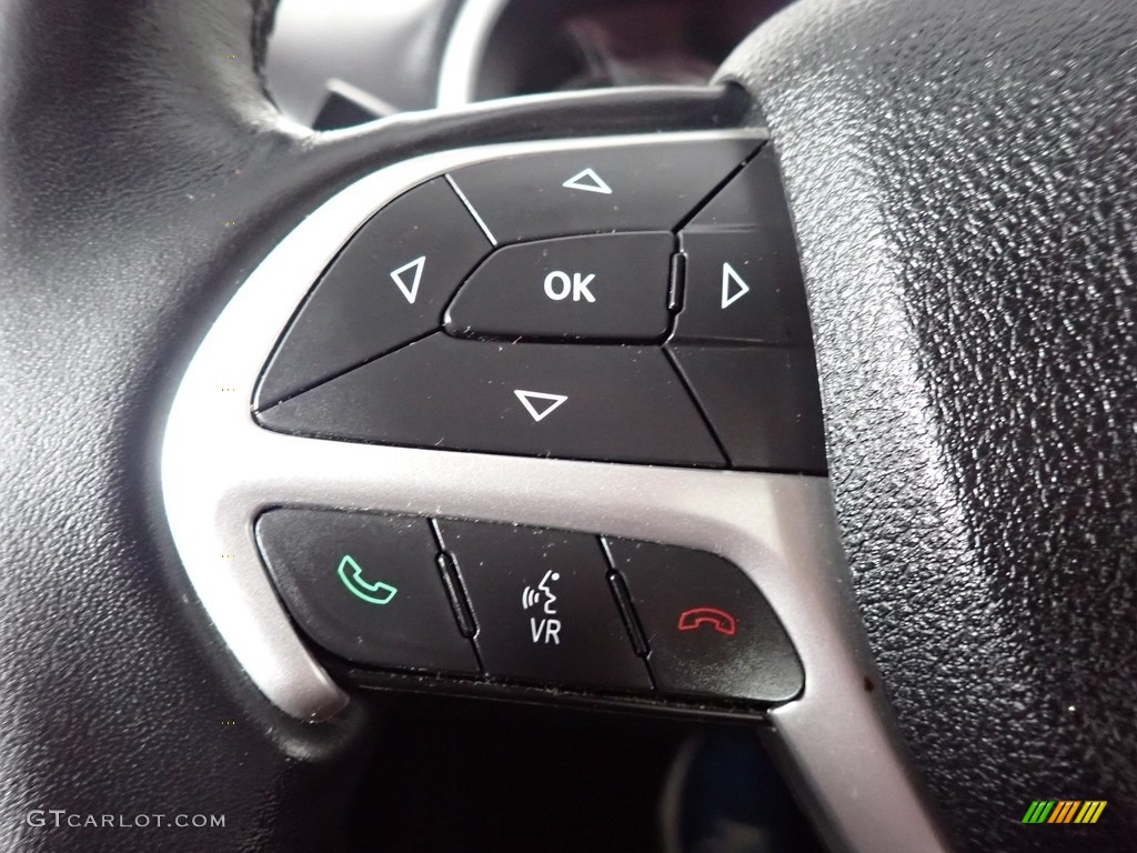 2015 Cherokee Trailhawk 4x4 - Brilliant Black Crystal Pearl / Trailhawk Black photo #39