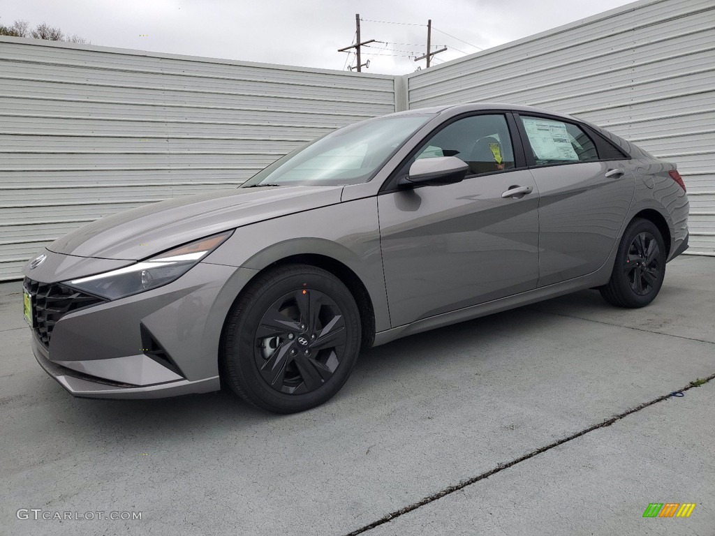 2021 Elantra SEL - Fluid Metal / Black photo #2