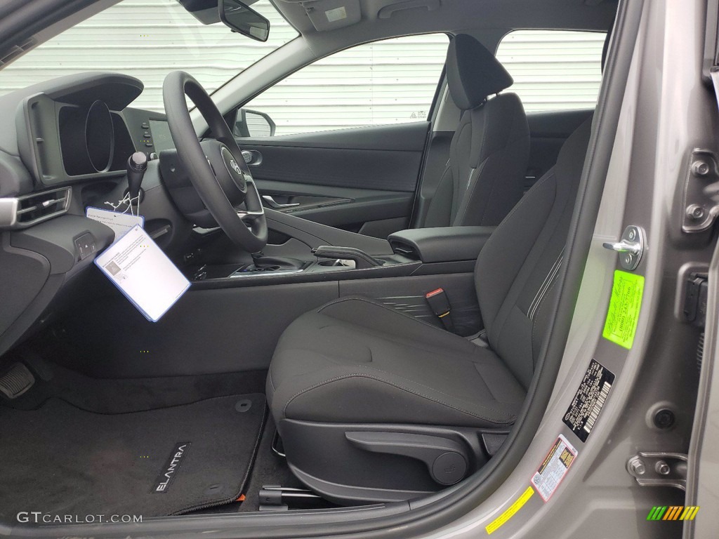 2021 Elantra SEL - Fluid Metal / Black photo #4