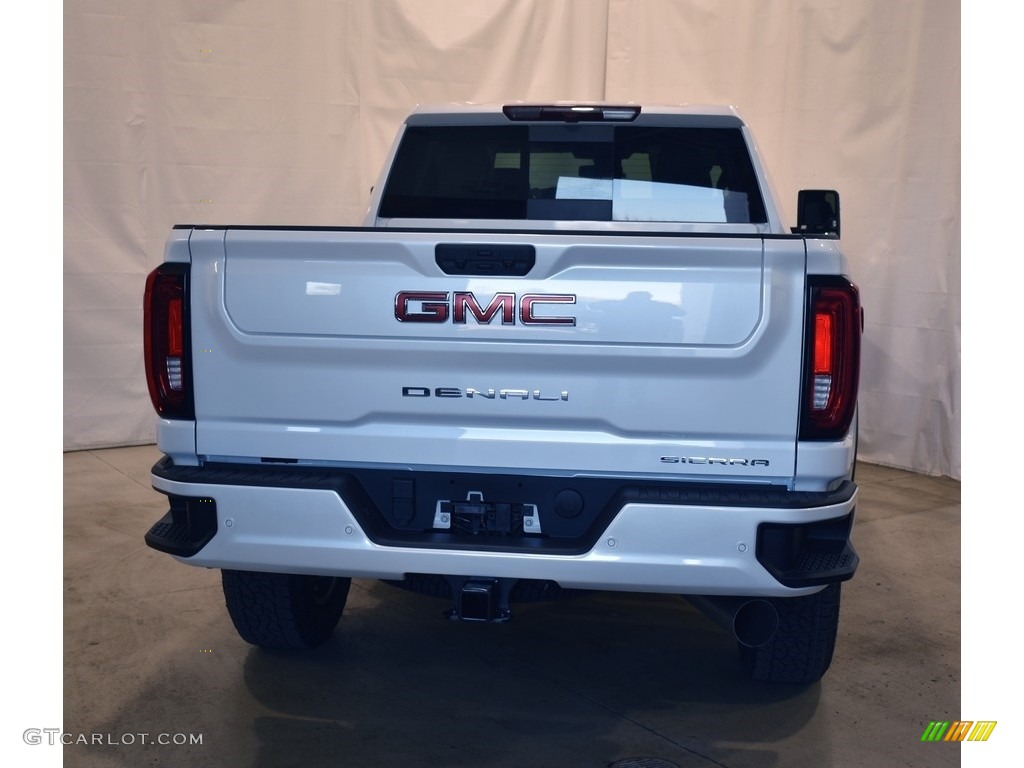 2021 Sierra 2500HD Denali Crew Cab 4WD - White Frost Tricoat / Jet Black photo #3