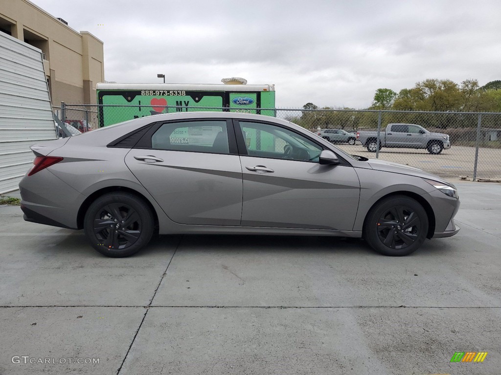 2021 Elantra SEL - Fluid Metal / Black photo #12
