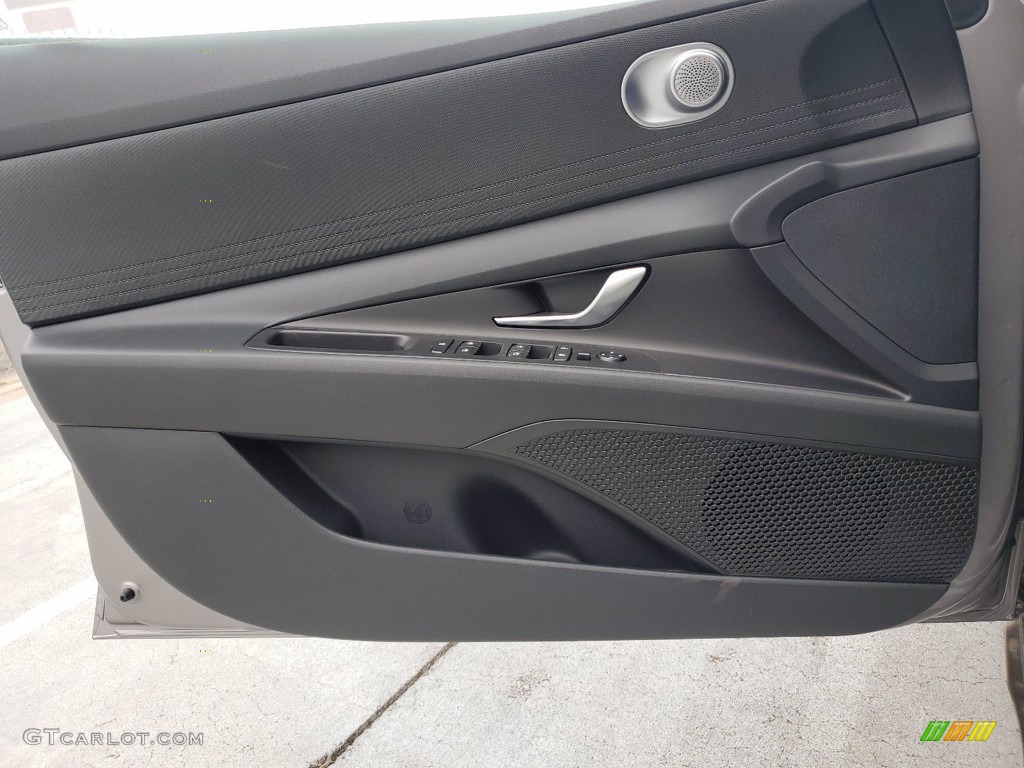 2021 Elantra SEL - Fluid Metal / Black photo #13