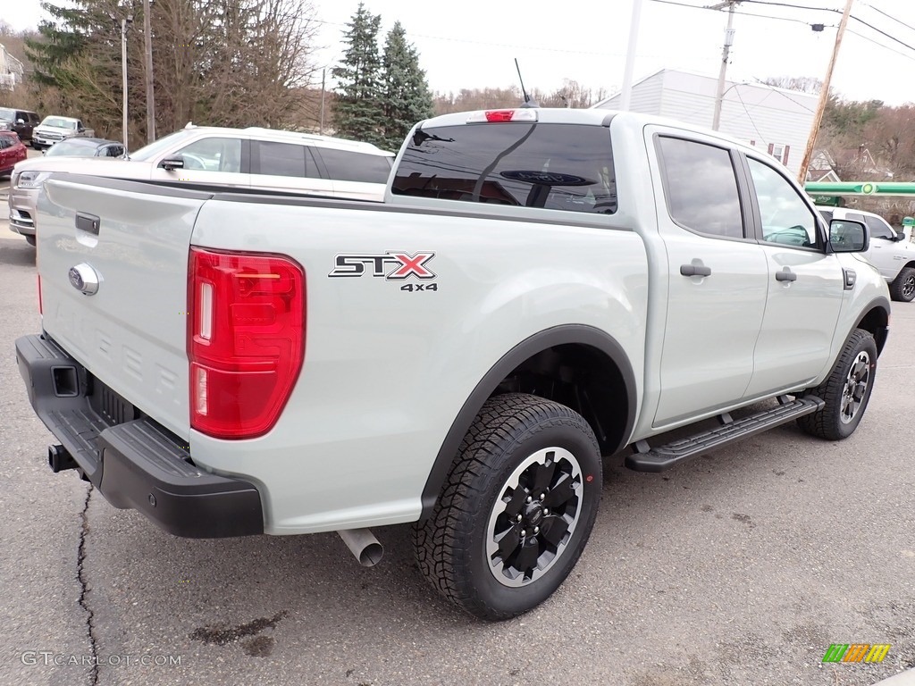 2021 Ranger XLT SuperCrew 4x4 - Cactus Gray Metallic / Ebony photo #5