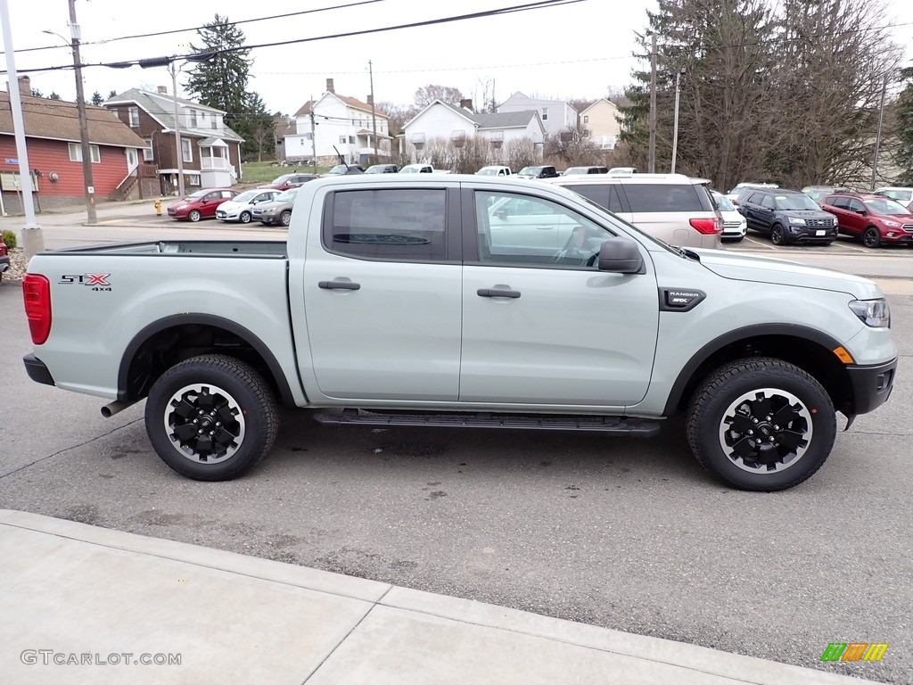 2021 Ranger XLT SuperCrew 4x4 - Cactus Gray Metallic / Ebony photo #6
