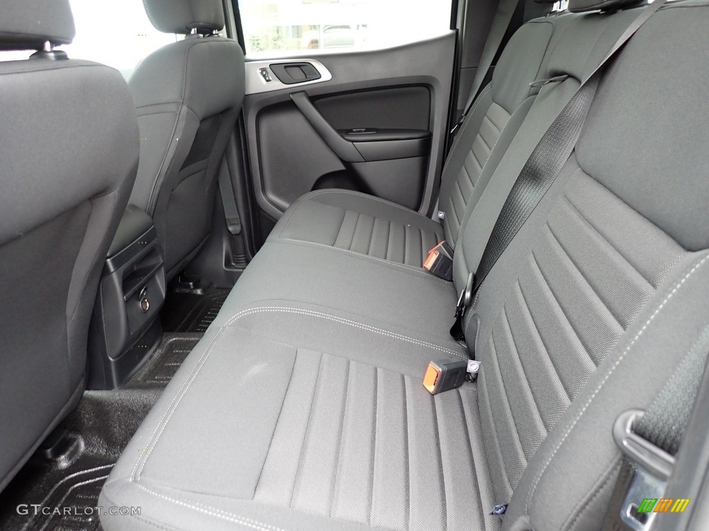 Ebony Interior 2021 Ford Ranger XLT SuperCrew 4x4 Photo #141478655