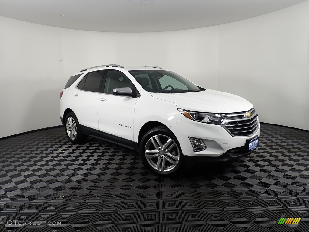 2020 Equinox Premier AWD - Summit White / Jet Black photo #3