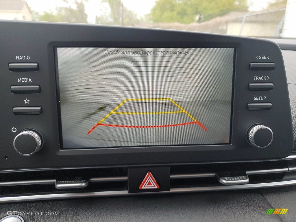 2021 Elantra SEL - Fluid Metal / Black photo #20