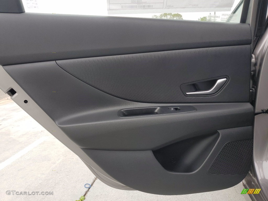 2021 Elantra SEL - Fluid Metal / Black photo #24