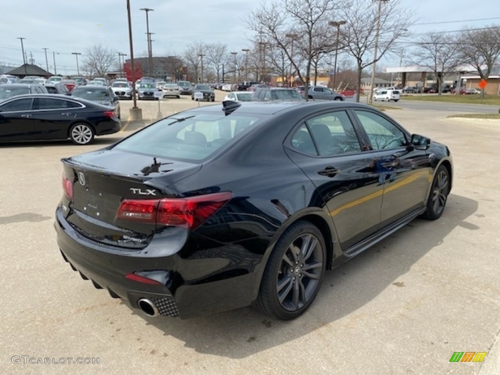 2019 TLX V6 SH-AWD A-Spec Sedan - Crystal Black Pearl / Ebony photo #2