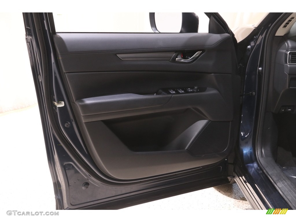 2018 CX-5 Touring AWD - Deep Crystal Blue Mica / Black photo #4