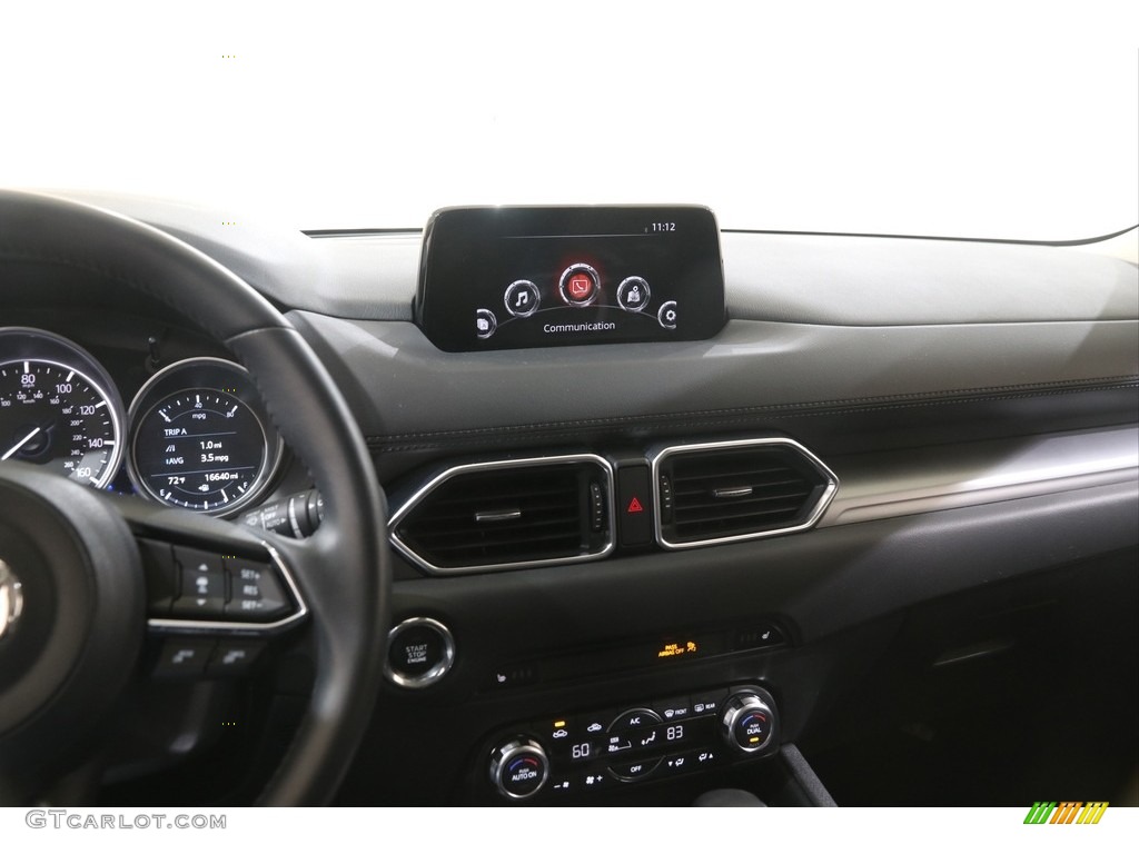 2018 CX-5 Touring AWD - Deep Crystal Blue Mica / Black photo #9