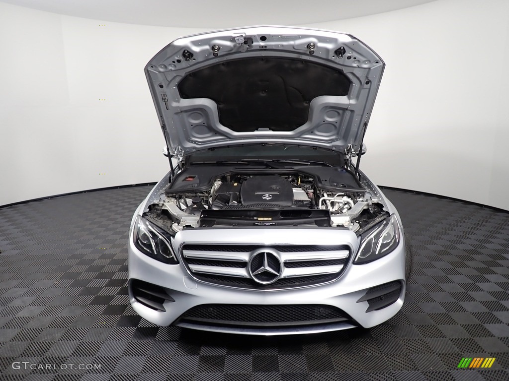 2017 E 300 4Matic Sedan - Iridium Silver Metallic / Black photo #8