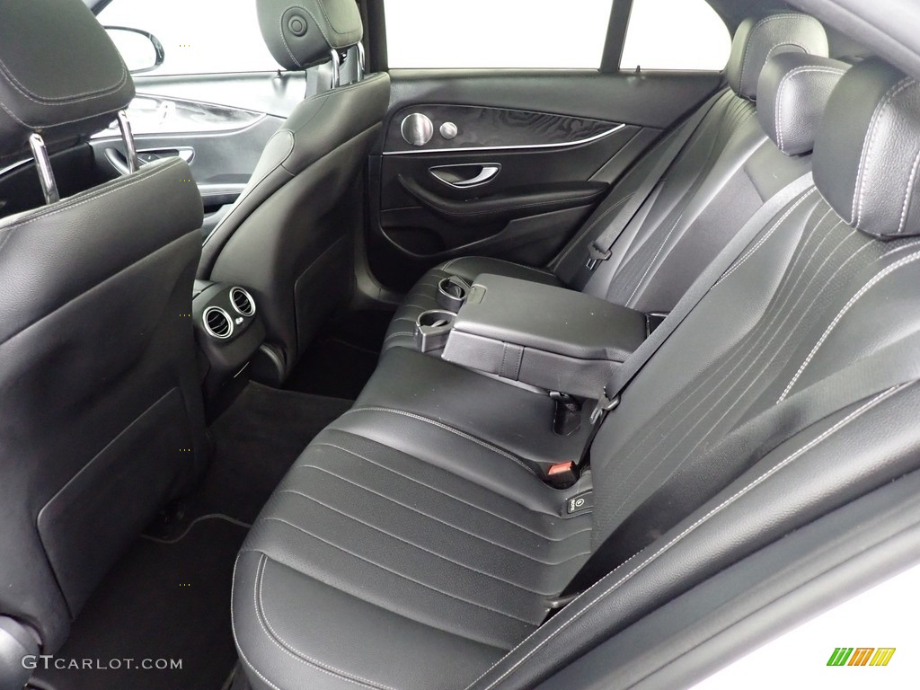 Black Interior 2017 Mercedes-Benz E 300 4Matic Sedan Photo #141480623