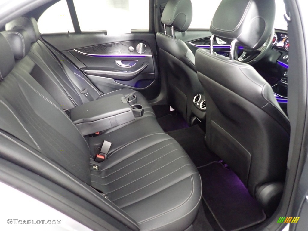 Black Interior 2017 Mercedes-Benz E 300 4Matic Sedan Photo #141480677