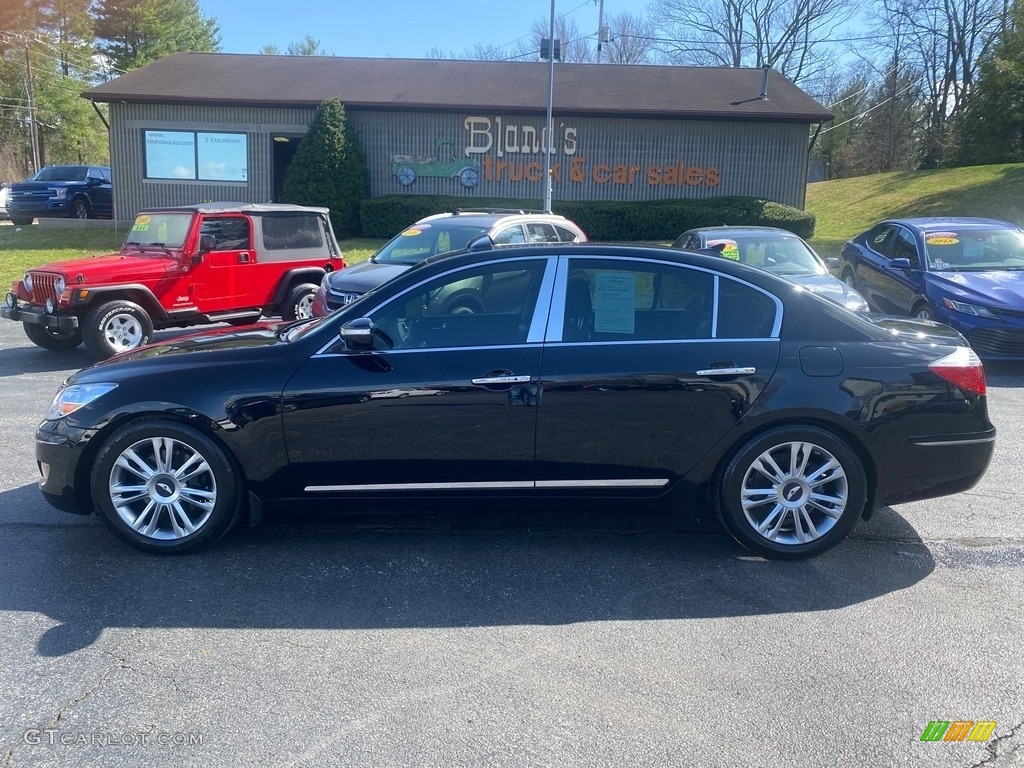 Black Noir Pearl Hyundai Genesis