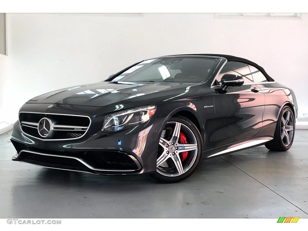 Magnetite Black Metallic 2017 Mercedes-Benz S 63 AMG 4Matic Cabriolet Exterior Photo #141481085