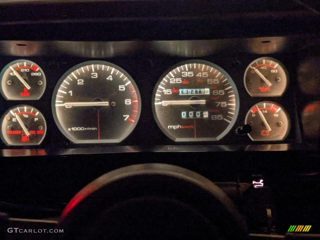 1991 Jeep Comanche Eliminator 4x4 Gauges Photos