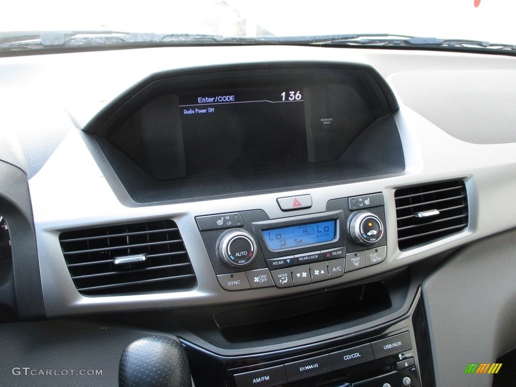 2012 Odyssey EX-L - Smoky Topaz Metallic / Gray photo #15