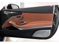 designo Saddle Brown/Black 2017 Mercedes-Benz S 63 AMG 4Matic Cabriolet Door Panel
