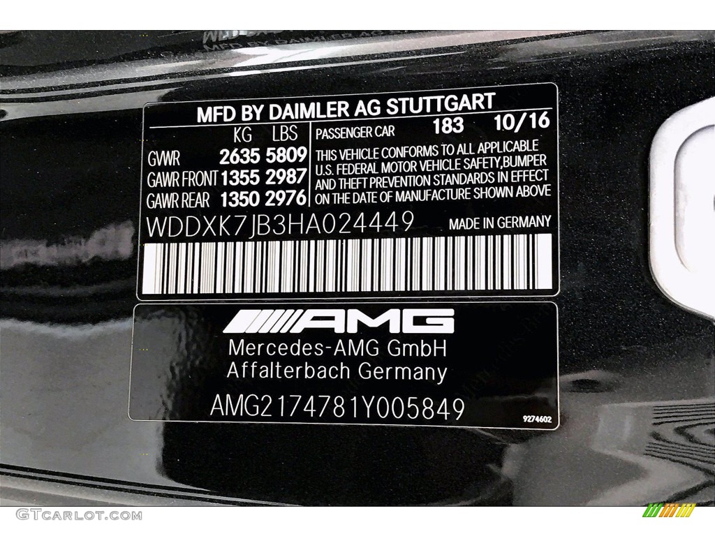 2017 S 63 AMG 4Matic Cabriolet - Magnetite Black Metallic / designo Saddle Brown/Black photo #32