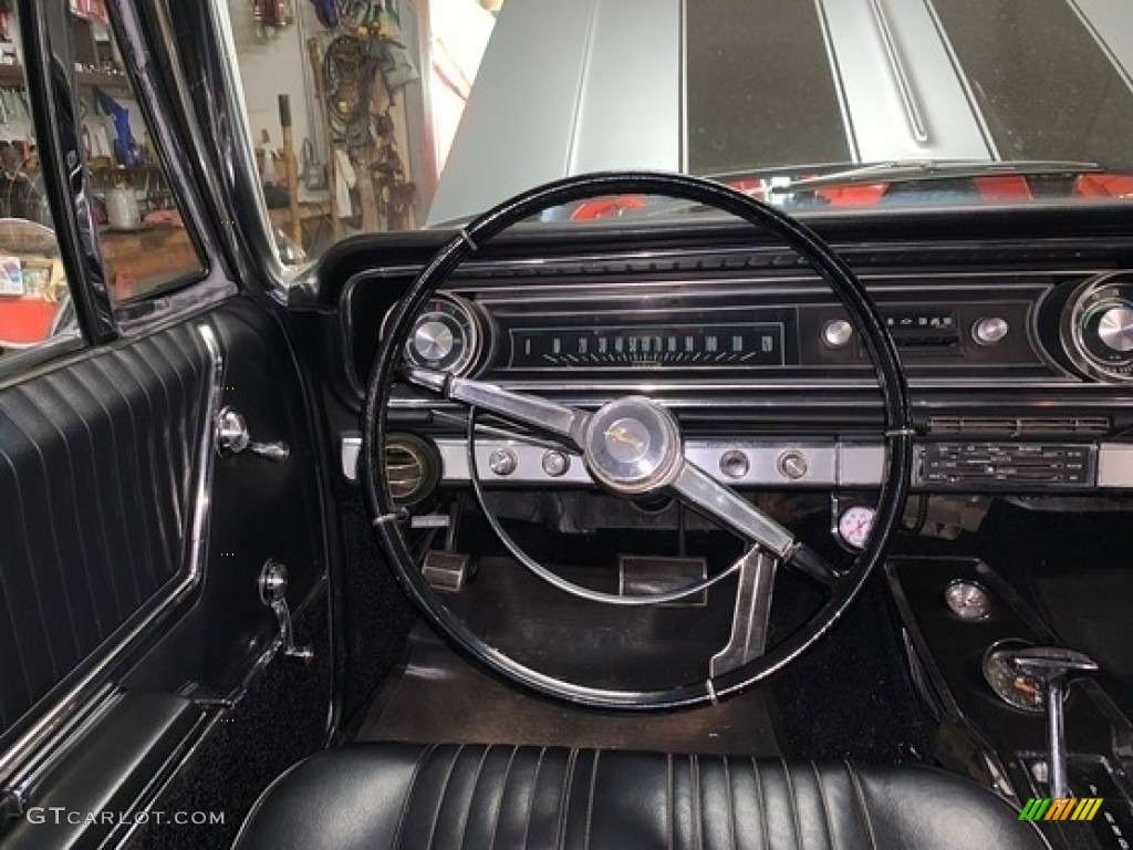 1965 Chevrolet Impala SS Black Dashboard Photo #141481490