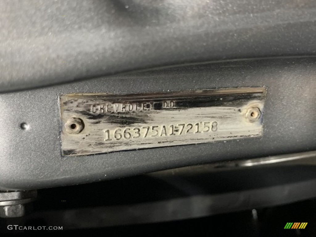 1965 Chevrolet Impala SS Info Tag Photo #141481751