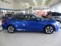 Aegean Blue Metallic - Civic LX Sedan Photo No. 4