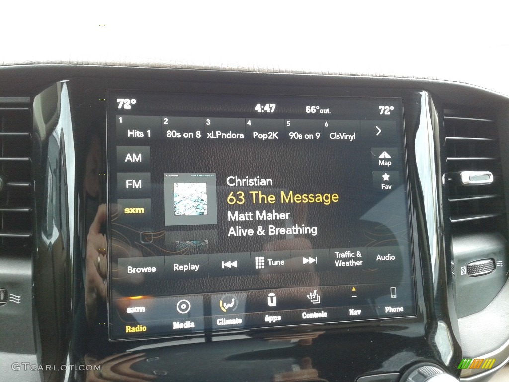 2019 Ram 1500 Long Horn Crew Cab 4x4 Audio System Photo #141482274