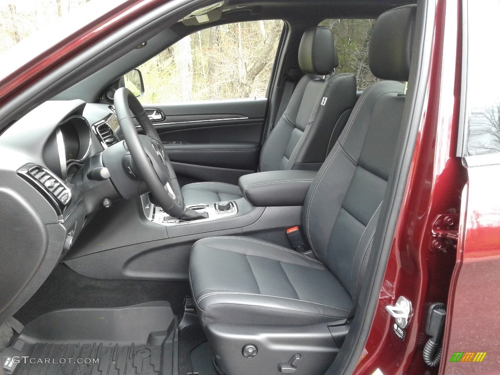 Black Interior 2021 Jeep Grand Cherokee Limited 4x4 Photo #141482660