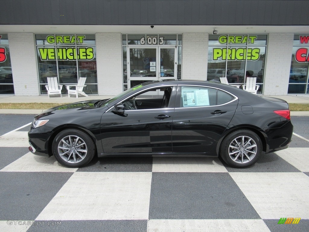 2020 TLX Sedan - Majestic Black Pearl / Ebony photo #1