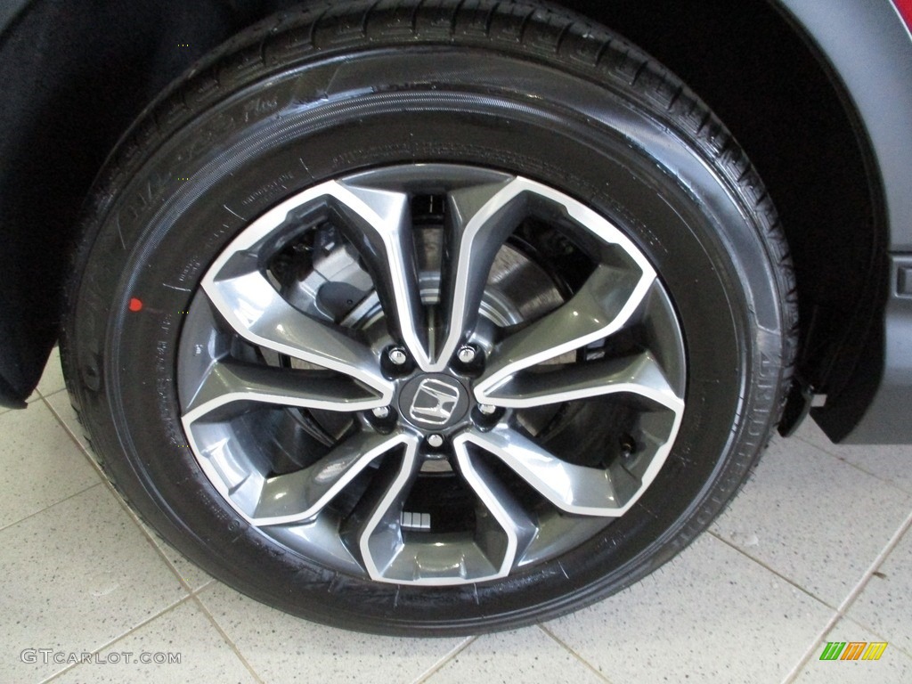 2021 CR-V EX AWD - Radiant Red Metallic / Gray photo #6