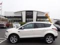 White Platinum 2017 Ford Escape Titanium 4WD