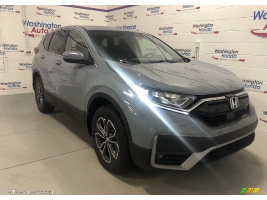 2021 CR-V EX AWD - Sonic Gray Pearl / Black photo #2