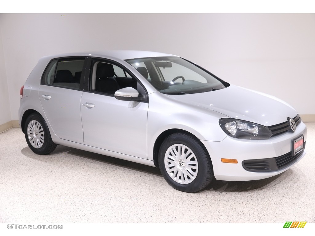 2013 Golf 4 Door - Reflex Silver Metallic / Titan Black photo #1