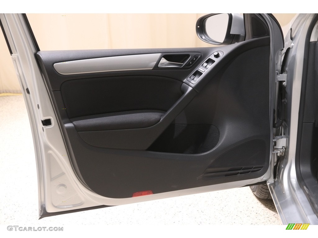 2013 Golf 4 Door - Reflex Silver Metallic / Titan Black photo #4