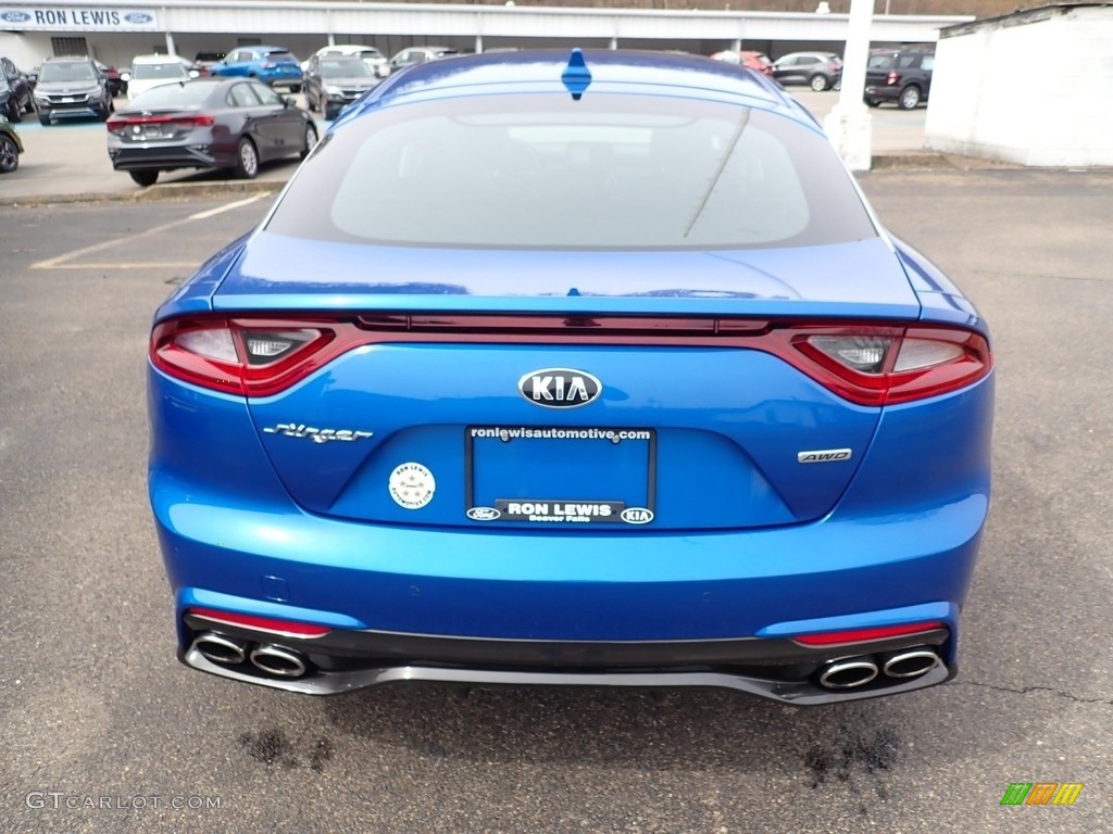 2018 Stinger Premium - Micro Blue Pearl / Black photo #8