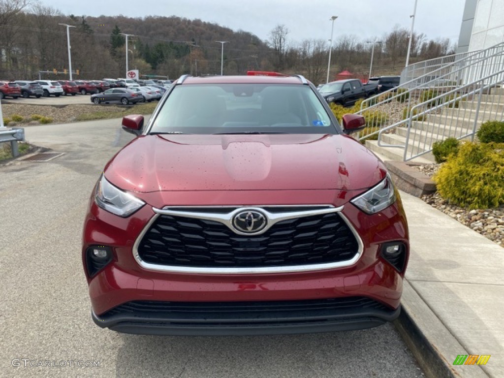 2021 Highlander Limited AWD - Ruby Flare Pearl / Graphite photo #12